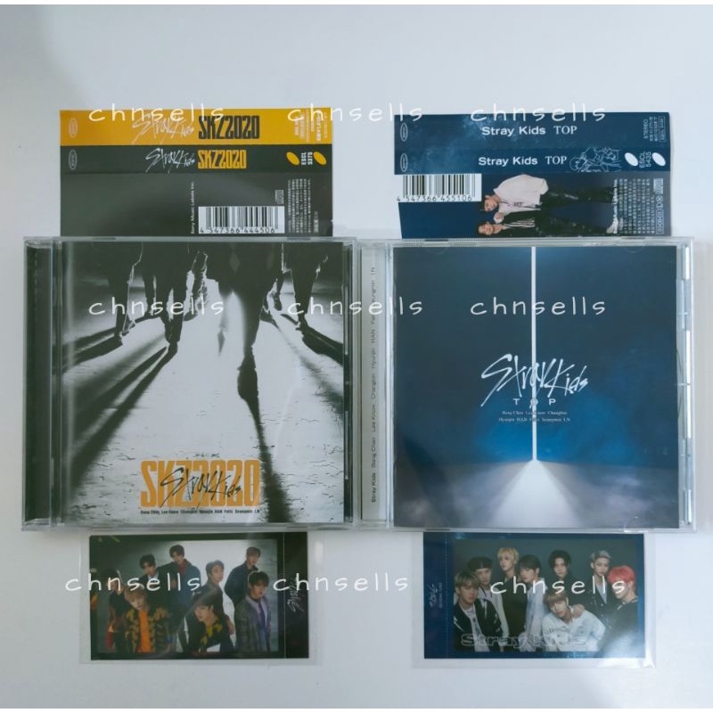 Album + PC jepang japan CD skz2020 TOP TOG tower of god stray kids skz group grup