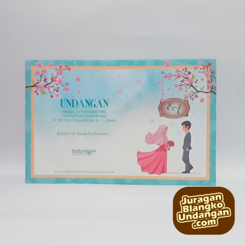 PUSAT GROSIR BLANGKO UNDANGAN PERNIKAHAN MURAH - LINTANG 67