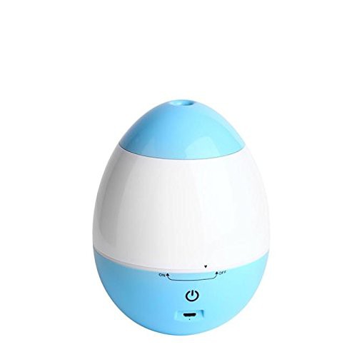 USB Portable Egg Shape Tumbler Ultrasonic Cool Mist Humidifier 150ml Mini Air Purifier with Whisper