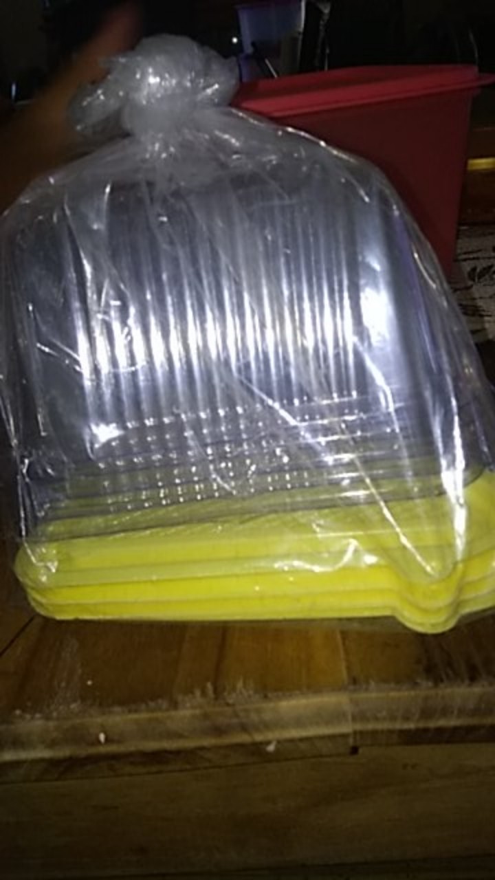 Mika Segitiga /mika Cake Potong/ Ct Segitiga Isi 10pcs