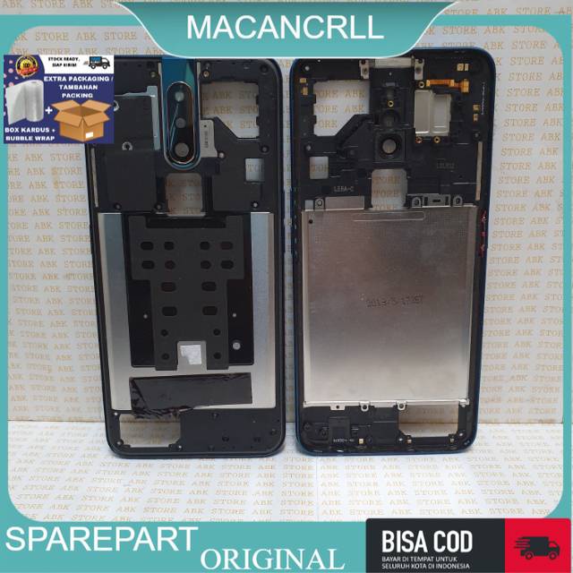 Tutup mesin Tulang tengah Bezel Bazel Middle Plat Oppo F11 Pro Original