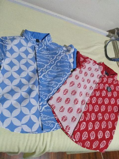 Kemeja Batik Anak Natta_line