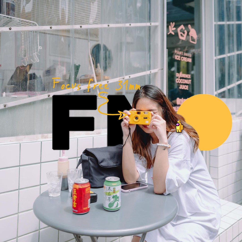 Kodak M35 Film Camera with Flash ORIGINAL FMO-1