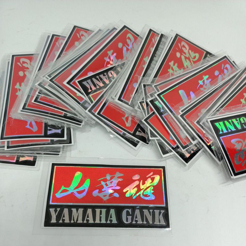 Stiker Cutting Yamaha Gank posfor | sticker yamaha gank