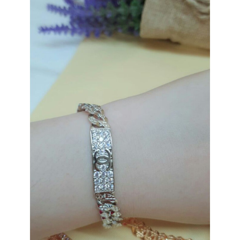 Gelang xuping rantai / gelang rantai sisik lv / gelang xuping wanita