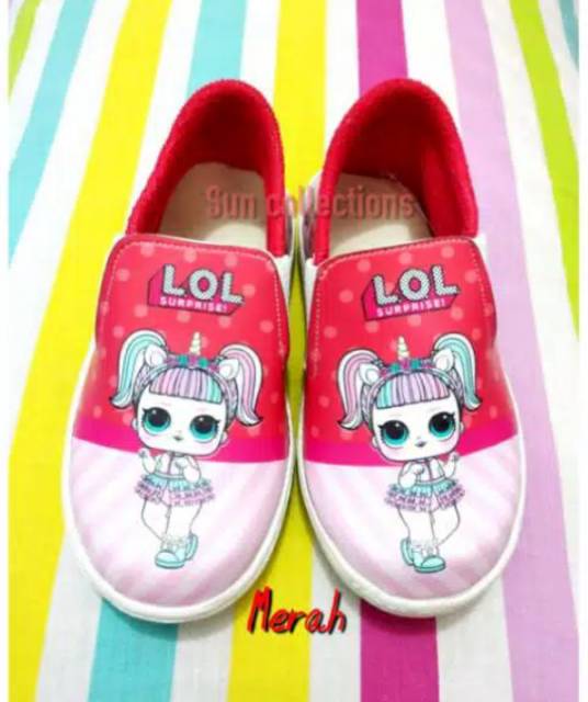 Sepatu Anak Baby Girl Rainbow BG 01