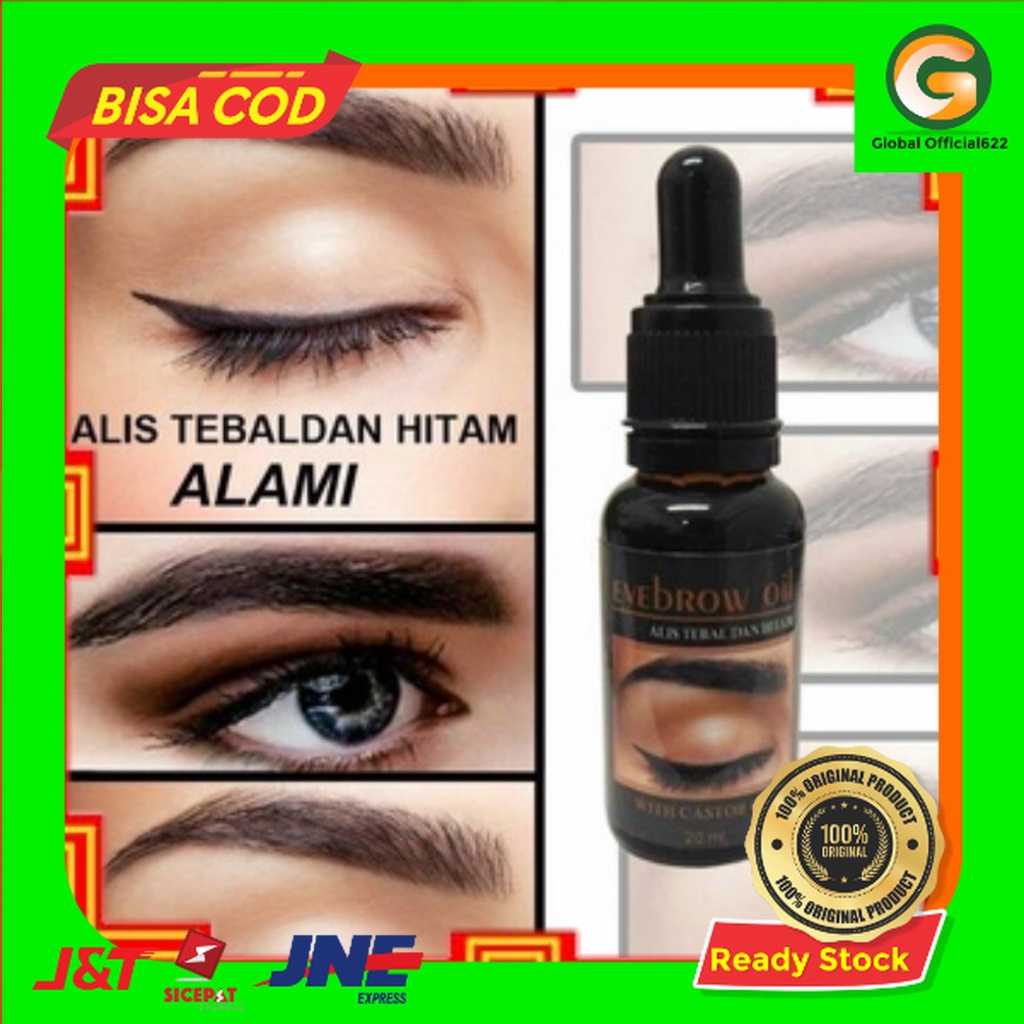 Eyebrow Oil Penebal Alis Penumbuh Bulu Mata Penumbuh Alis Melebatkan Alis Minyak Penyubur Alis 20ml