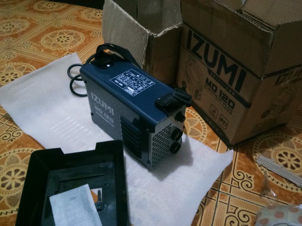 Mesin Las 450 Watt / Trafo Las Listrik / Inverter Las Izumi Mo 120