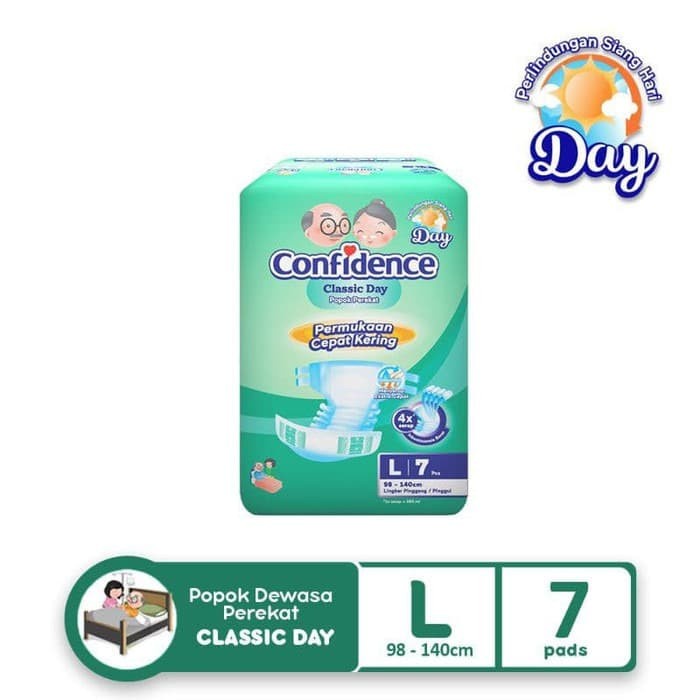 Popok Dewasa Confidence adult Diapers L7 / XL6