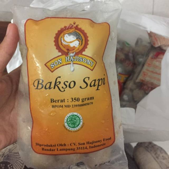 

Bakso Sony kecil Asli Lampung