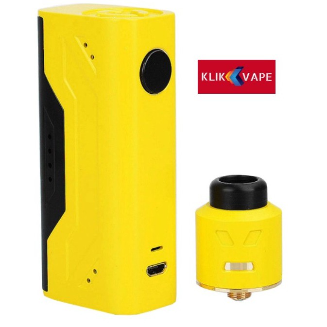 Smoant Battlestar Nano RDA Kit - YELLOW [Authentic] KlikVape Bandung