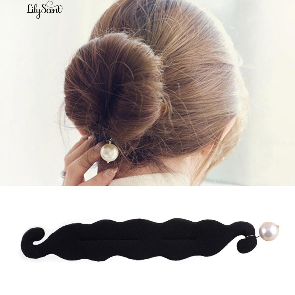 Magic Sponge Hair Clip Donut Hair Bun Ring TwistHair Knot