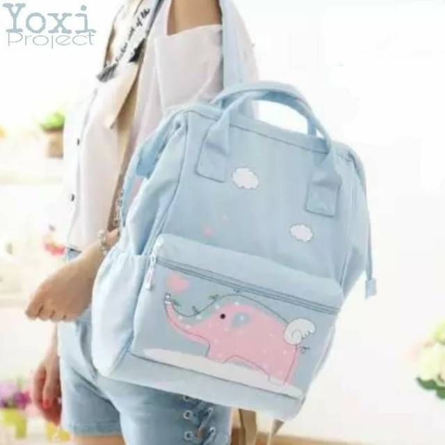 Tas Batam 8123 Tas Punggung - Tas Ransel Ransel Cewek Ransel Wanita Ransel MultiFungsi Ransel Import