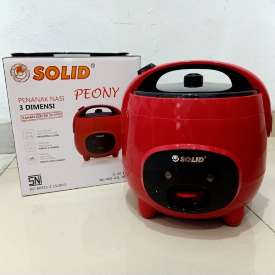 SOLID PEONY Series - Magic Com 3in1 2 Liter / Rice Cooker 2 Liter