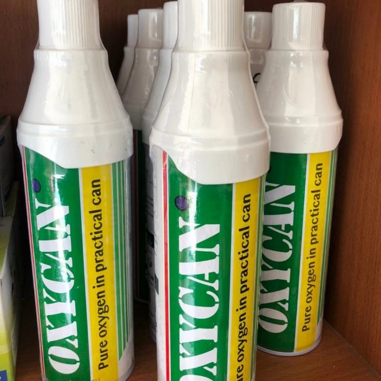 oxican oxygen pernafasan portable oksigen kaleng oksigen mini p3k