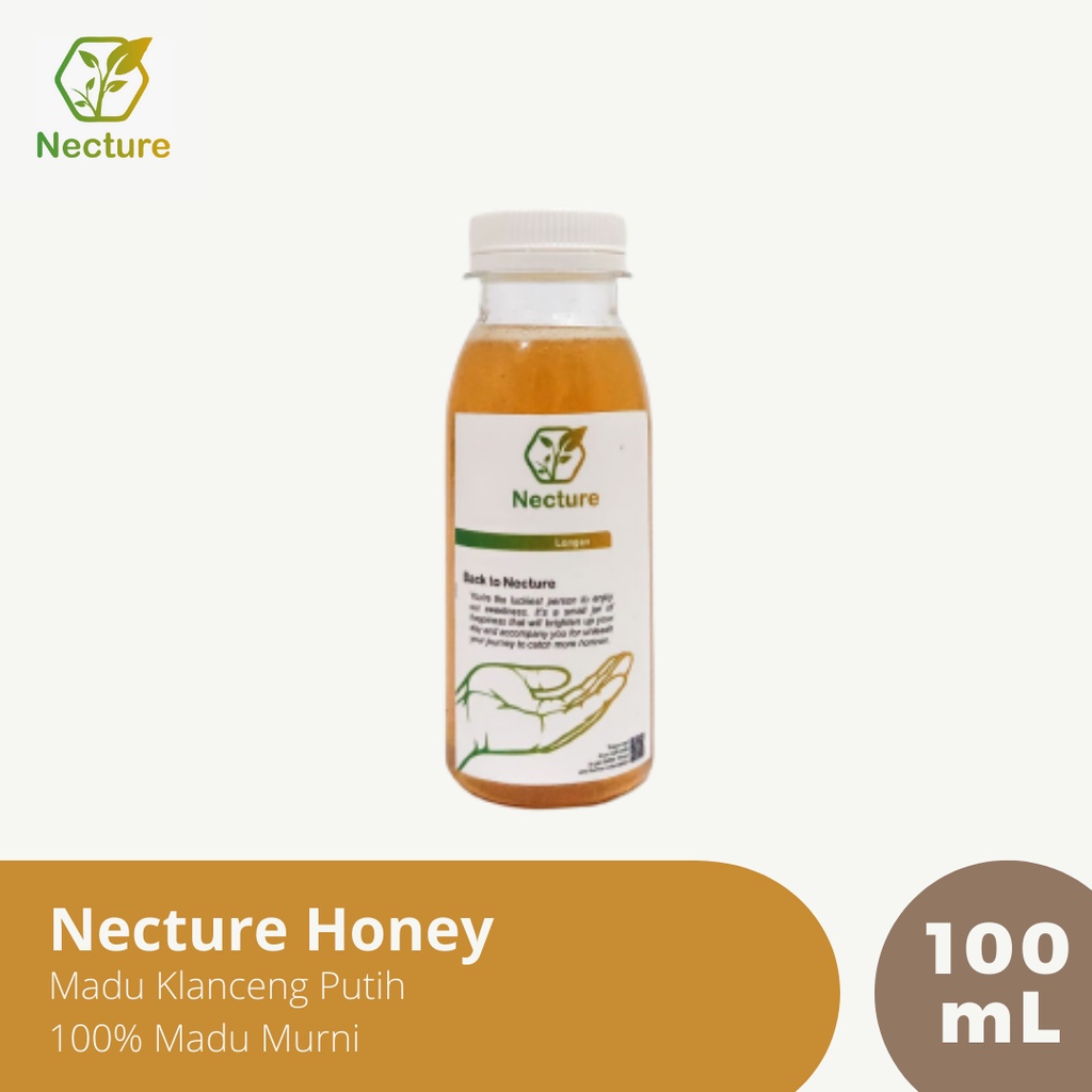 

Necture Honey - Madu Murni Klanceng 100 mL - Madu Hutan Asli