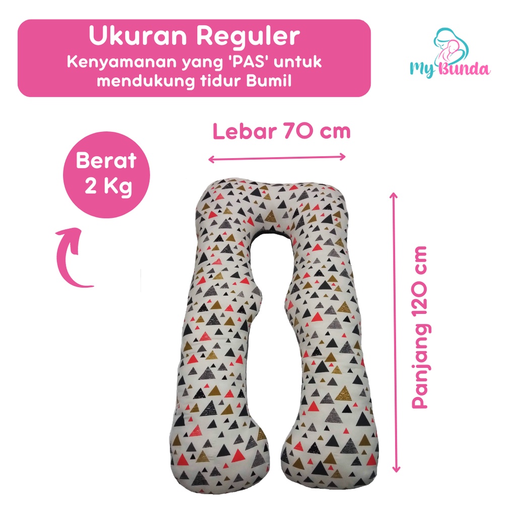 Bantal Ibu Hamil Tidur Bantal Buat Ibu Hamil Jenis Bantal Hamil Premium dengan Desain Bantal Bumil yang Sangat Cocok untuk Jadi Guling Hamil Bantal Perut Ibu Hamil dan Kado Ibu Hamil - Motif BK11