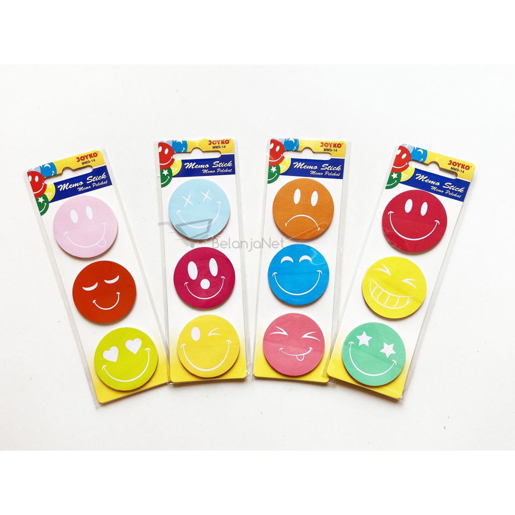 Memo Stick | Memo Pelekat | Memo Tempel Joyko Emoticon MMS-14