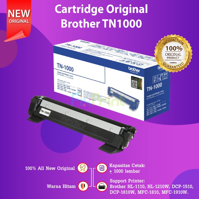 Cartridge Toner Xerox P115 P115W Brother TN-1000 TN1000 Compatible Printer P115w M115w HL-1110 P115