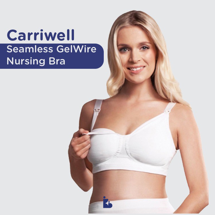 Carriwell Seamless GelWire Nursing Bra