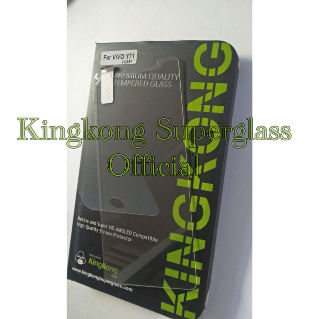 Kingkong Tempered Glass Vivo Y71 Vivo 1724 Anti Gores Kaca Kingkong Vivo Y71 Shopee Indonesia