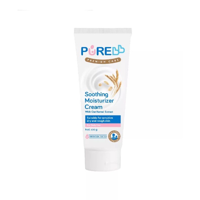 baby pure bb soothing moinsturizer cream 100gr/200gr