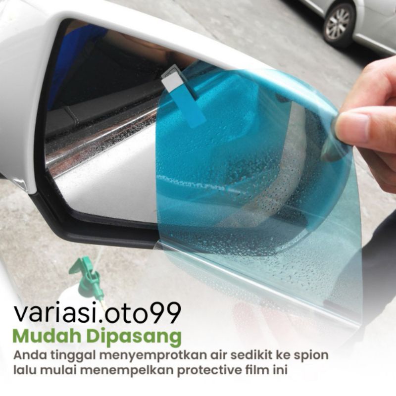 ANTI FOG KACA SPION MOBIL 2PCS WATERPROOF CAR PROTECT ANTI GORES ANTI EMBUN AIR