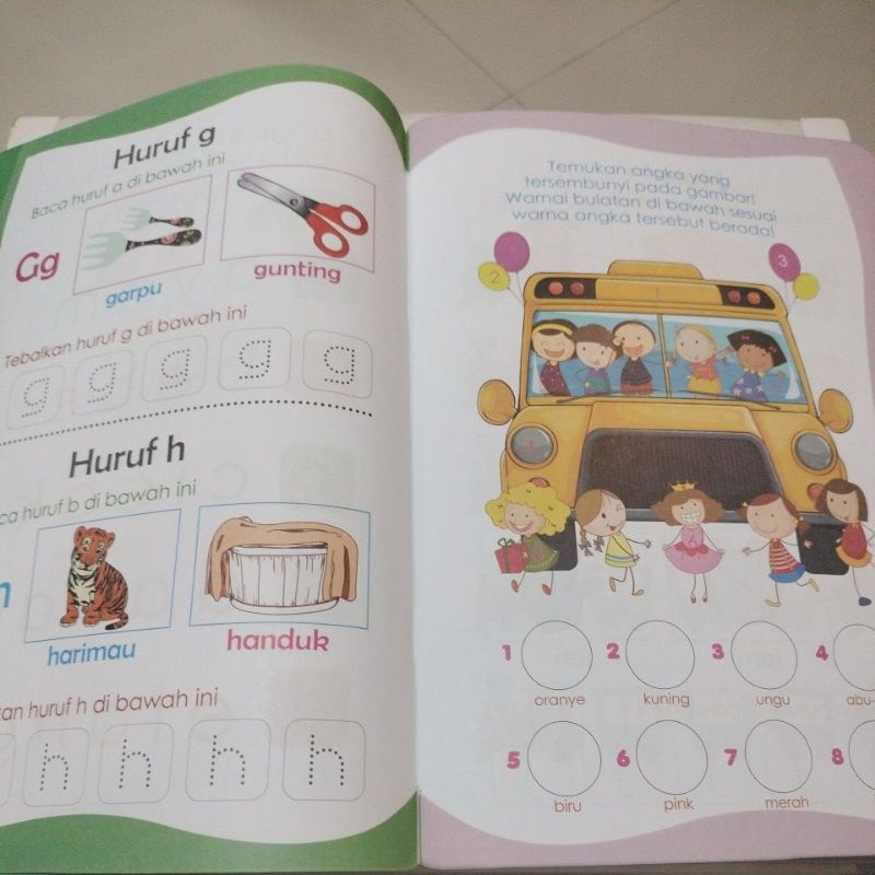 buku membaca menulis al fabet 32 halaman 19x27cm