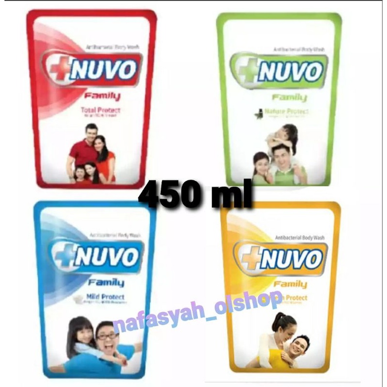 Nuvo body wash refil 450ml