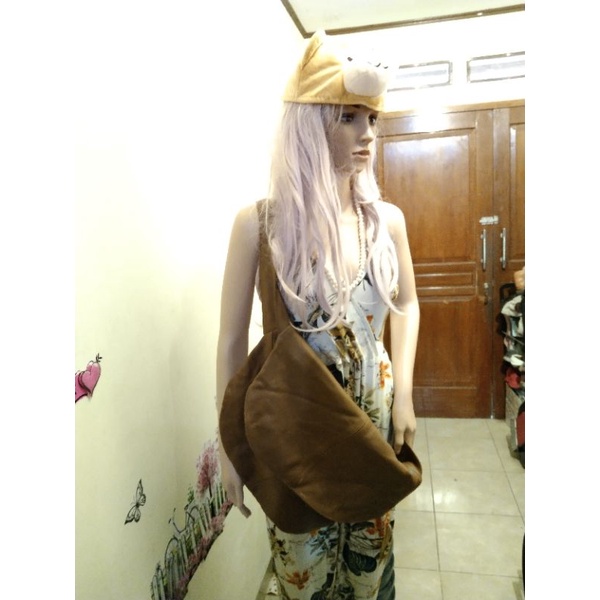 Waistbag Jumbo Full Kulit Asli Preloved Seken