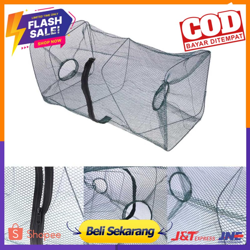 SANGEMAMA Jaring Pancing Ikan Udang Fishing Net Cage Foldable SCZ6194