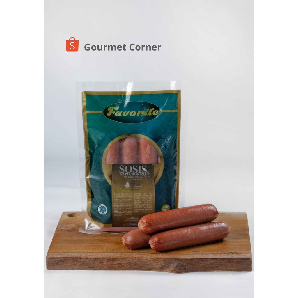 

BEEF CHORIZO PREMIUM SAUSAGE [SOSIS DAGING CHORIZO] by Favorite