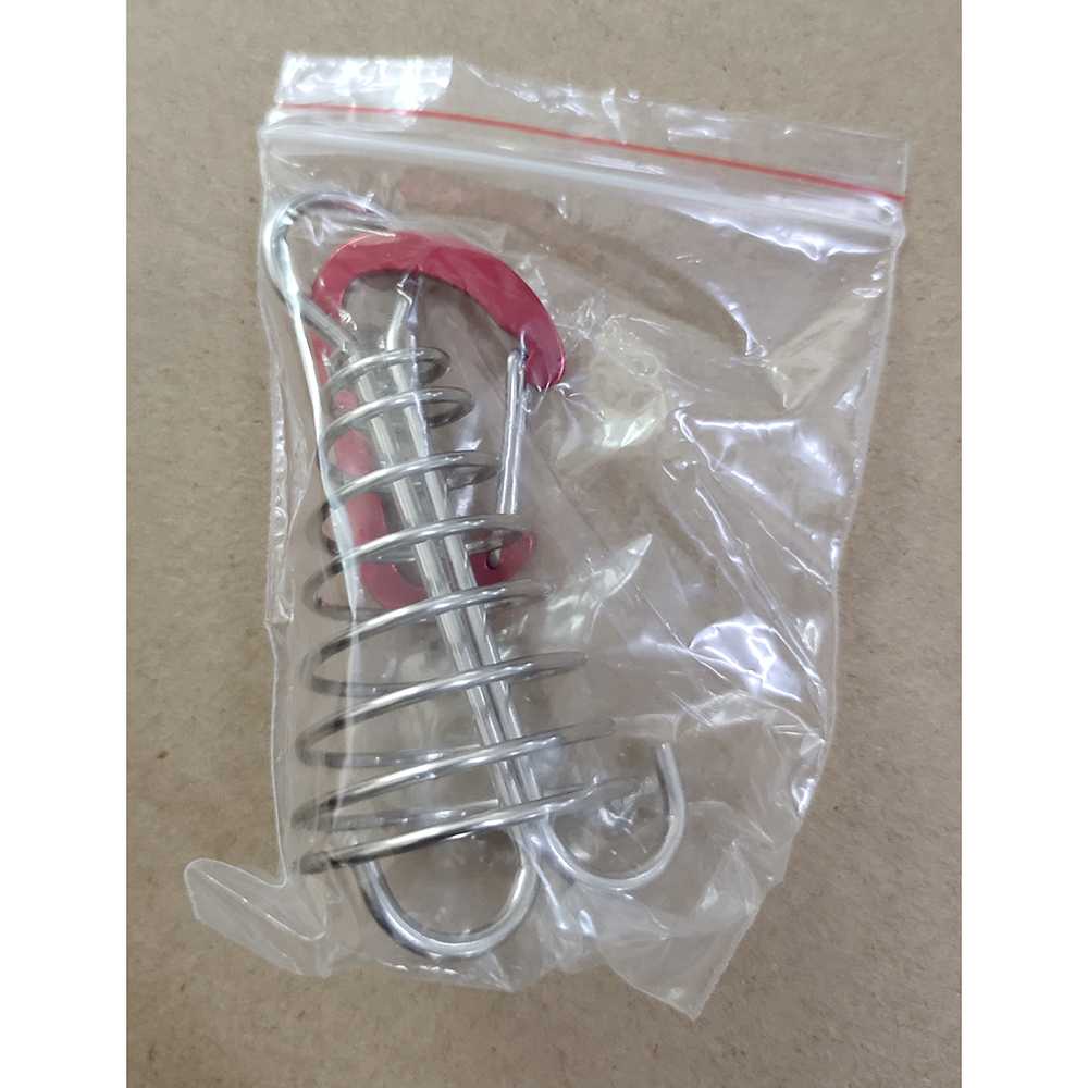 S-Biner Carabiner Spiral Shapped Spring Octopus Deck Peg Hook - S1218