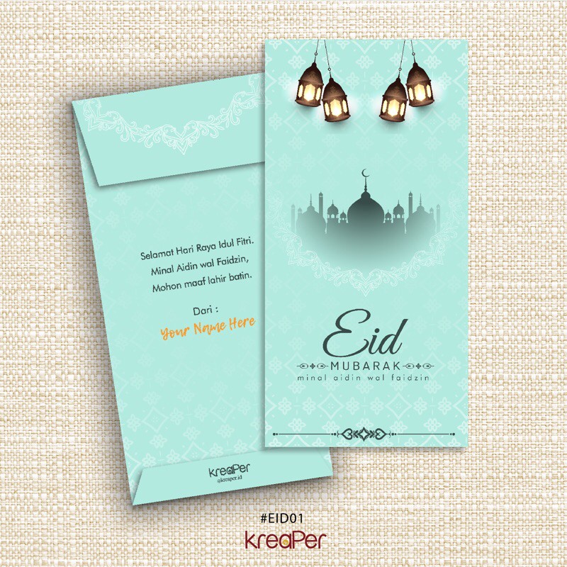 

AMPLOP LEBARAN IDUL FITRI 2021 LARGE (Kode: EID01)