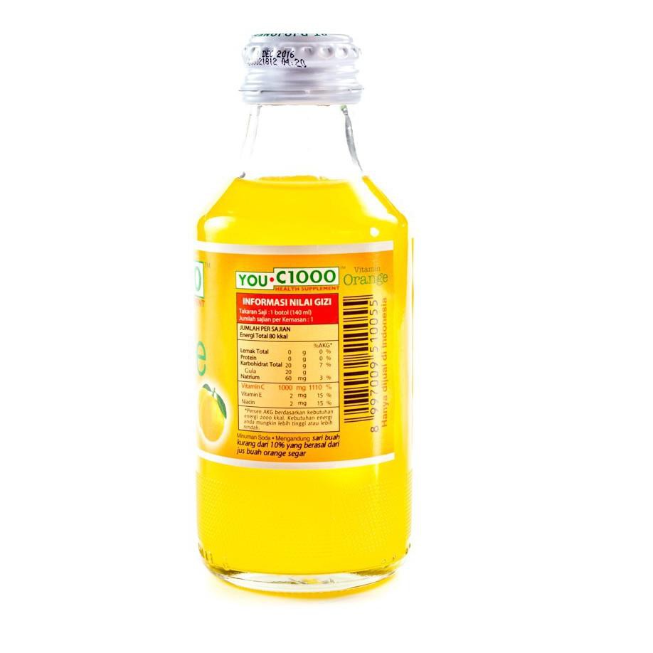 

Sale sale.. YOU C 1000 ORANGE 140ML BOTOL