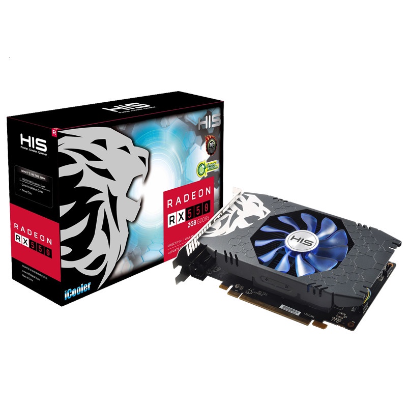 Vga HIS Radeon RX550 2 GB GDDR5