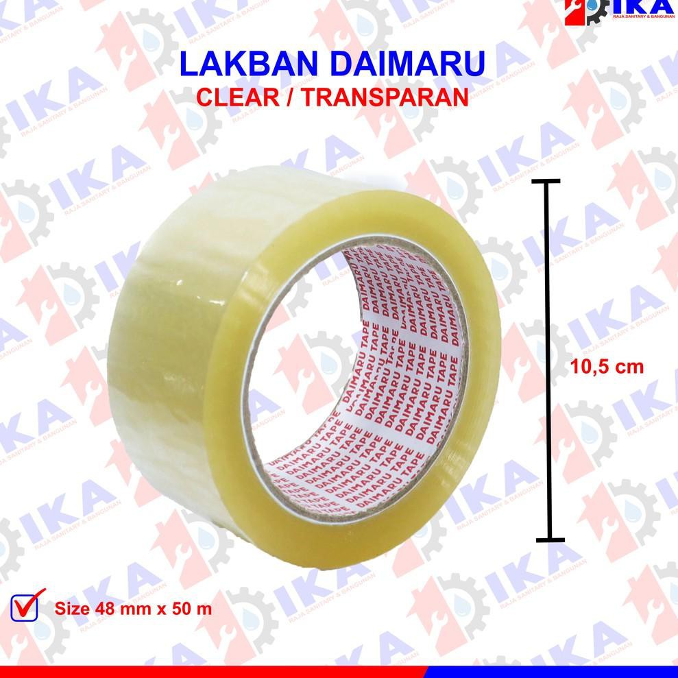 

Star 12.12 LAKBAN DAIMARU ORI100% PUTIH COKLAT 2 INCH ( 48 x 90 Yard) KUALITAS BAGUS