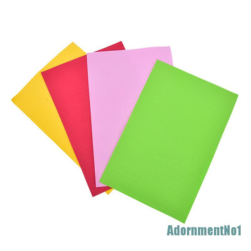 (AdornmentNo1) 10pcs / Pak Kertas Foam EVA Handmade Untuk Kerajinan Tangan Anak