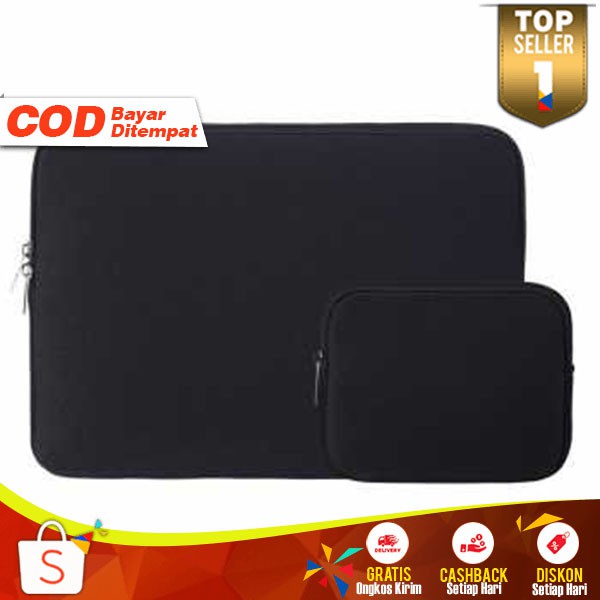 Sleeve Macbook Pro Touchbar Tas kecil FB09 13 14 15 Inch Waterproof Sarung Pelindung Notebook Laptop