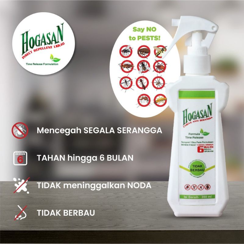 Hogasan Cairan Anti Serangga 200 ml