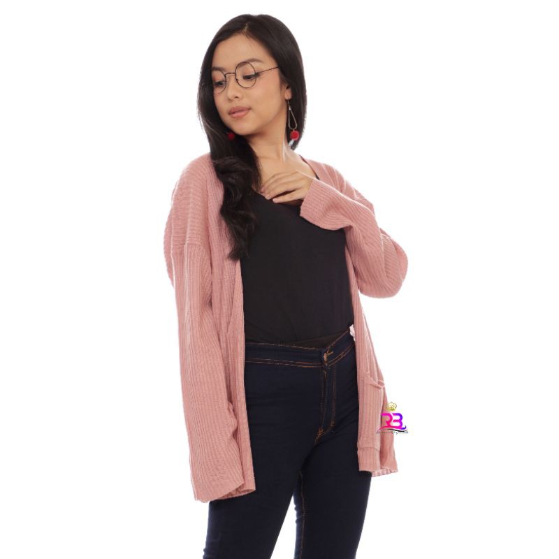 Cardigan Rajut || OVERSIZE CARDY || LOOCY BOXY-3