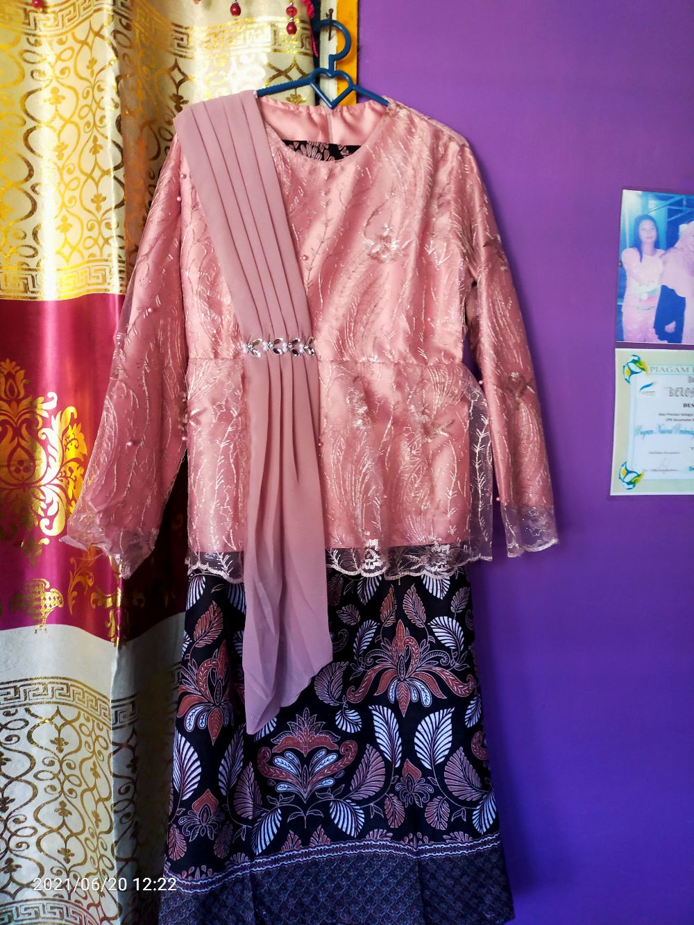 Maura Couple - Sania Ruffle Batik Couple Ori Ndoro Jowi Dnt Garansi Termurah Shopee - Batik Couple