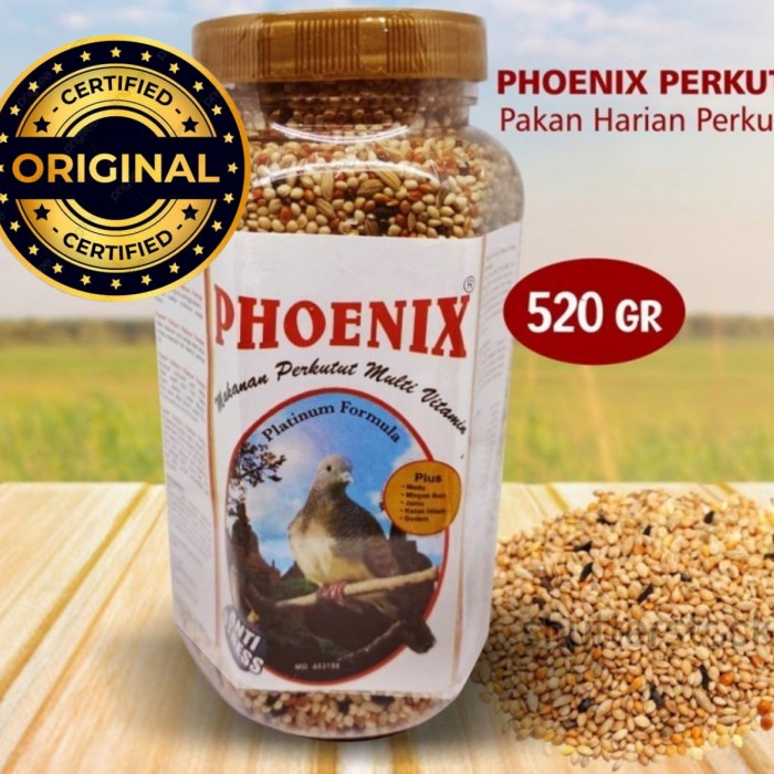 PHOENIX PERKUTUT PAKAN HARIAN BURUNG PERKUTUT MIX BIJI MILET GODEM