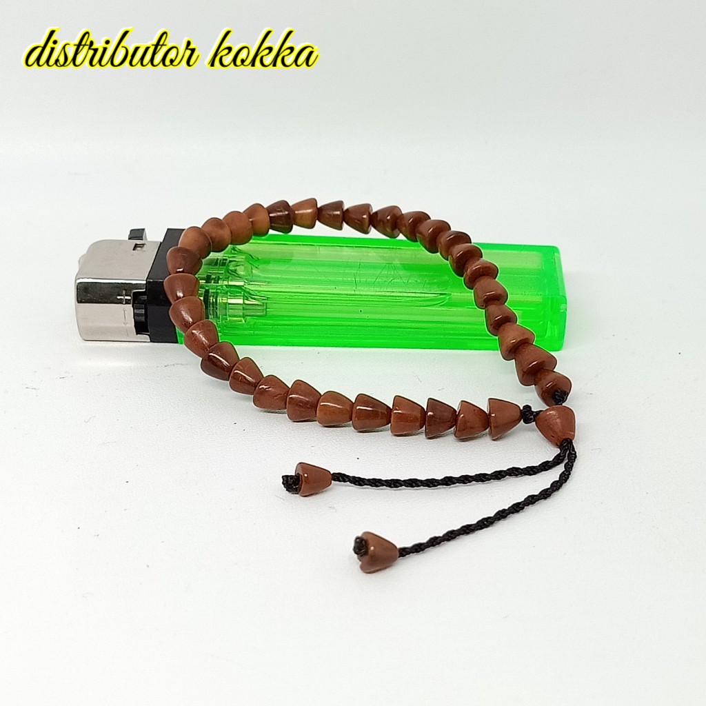 ( SUPER MURAH ) Gelang Kokka kaukah landak coklat