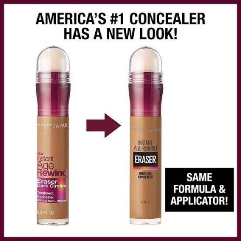 ❤ jselectiv ❤ 100% ORI | MAYBELLINE Instant Age Rewind Eraser Multi Use Concealer