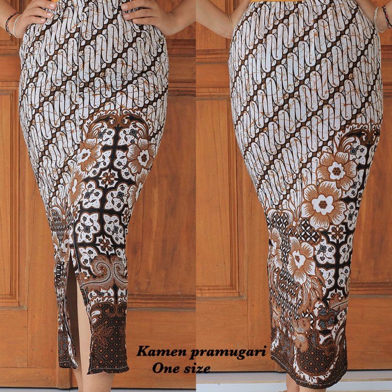 kamen jadi katun pramugari/bawahan kebaya bali/kamen jadi katun