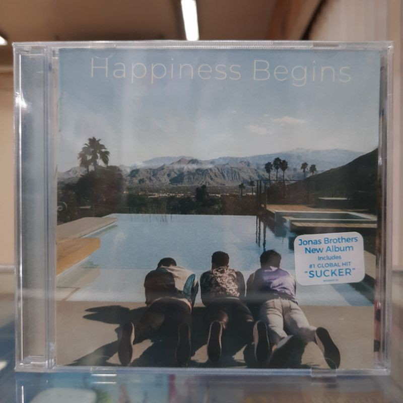 CD. JONAS BROTHERS happiness begins original