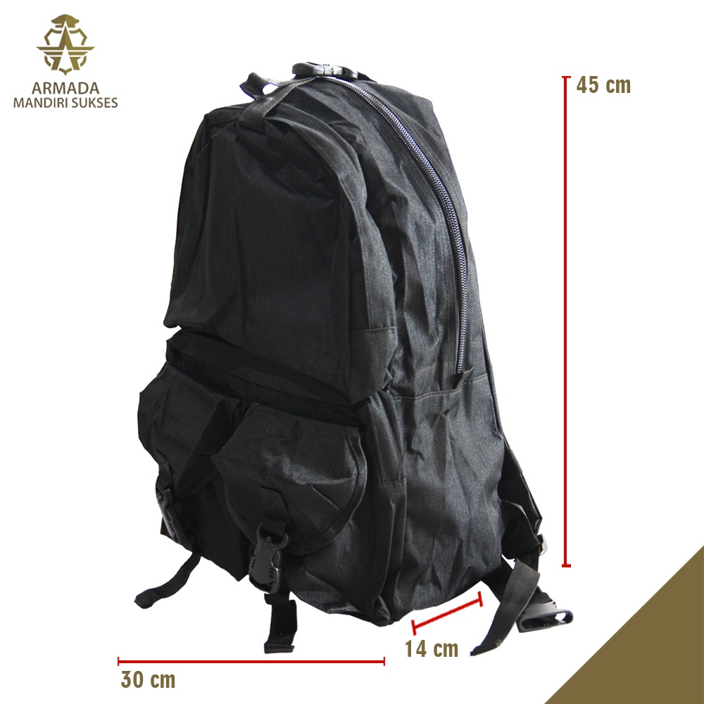 Tas Ransel Polos - Tas Punggung Polos