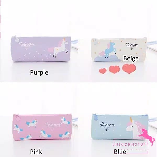 Tempat Pensil Unicorn Tepak Pensil Unicorn Premium Tempat Pensil Alat Tulis Sekolah Anak Perempuan Cewek Kado Ulang Tahun Birthday