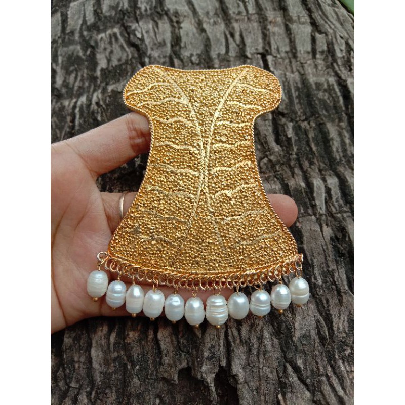 bros kutubaru /bros kebaya mutiara air tawar